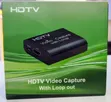 HDTV Video Capture Card yenye Loop Out - 1