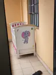 Kitanda cha Mtoto na Godoro na Neti - 1