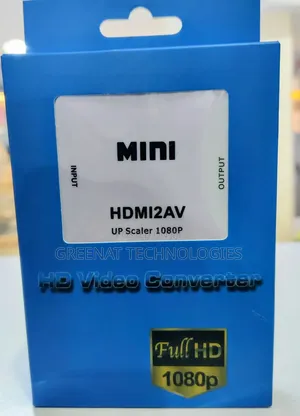 Mini HDMI to AV Converter na 1080P Upscaler