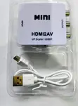Mini HDMI to AV Converter na 1080P Upscaler - 2