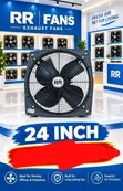 RR Exhaust Fan 24 Inch - 1