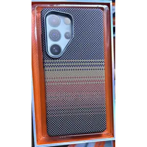 Kava ya Carbon Fibre Magnetic Slim Free Air kwa Samsung S25 Ultra