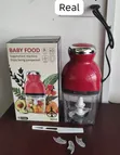 Kikata Chakula cha Watoto cha Umeme Kipya 250W 900ml - 1