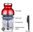 Kikata Chakula cha Watoto cha Umeme Kipya 250W 900ml - 2