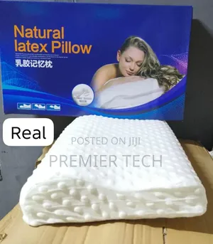 Memory Natural Latex Pillow - Nyeupe