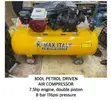 300L Petrol Air Compressor 7.5HP 8 Bar Double Piston - 1