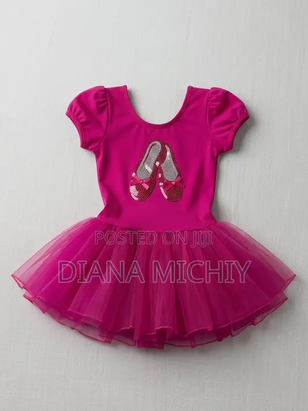 Brand New Pink Girls Ballet Tutu Dress (Size L) - 1