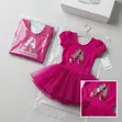 Gauni la Ballet la Pink kwa Wasichana Jipya (Size L) - 2