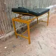 Foldable Massage Bed - Black & Gold - 2