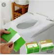 Vifuniko vya Toilet vya Kutupa (Pakiti 10) - 1