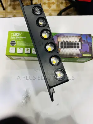 Solar Wall Lamp BK12 - Waterproof Outdoor Security Light