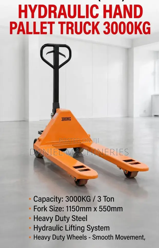 Heavy Duty Hydraulic Pallet Truck 3000kg - 1