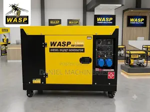 Jenereta ya Dizeli ya Wasp Kimya Kimya 10kVA Kidato Kimoja