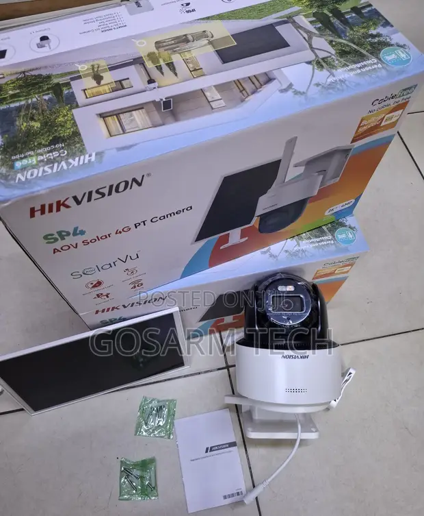 Hikvision 4MP Kamera ya Nje Inayotumia Solar na Sauti ya Njia Mbili - 1