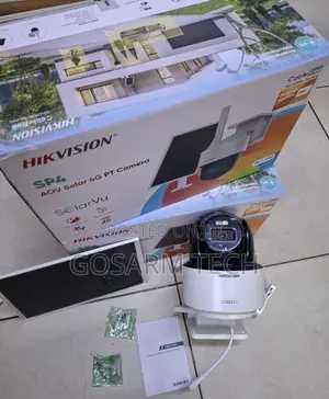 Hikvision 4MP Kamera ya Nje Inayotumia Solar na Sauti ya Njia Mbili