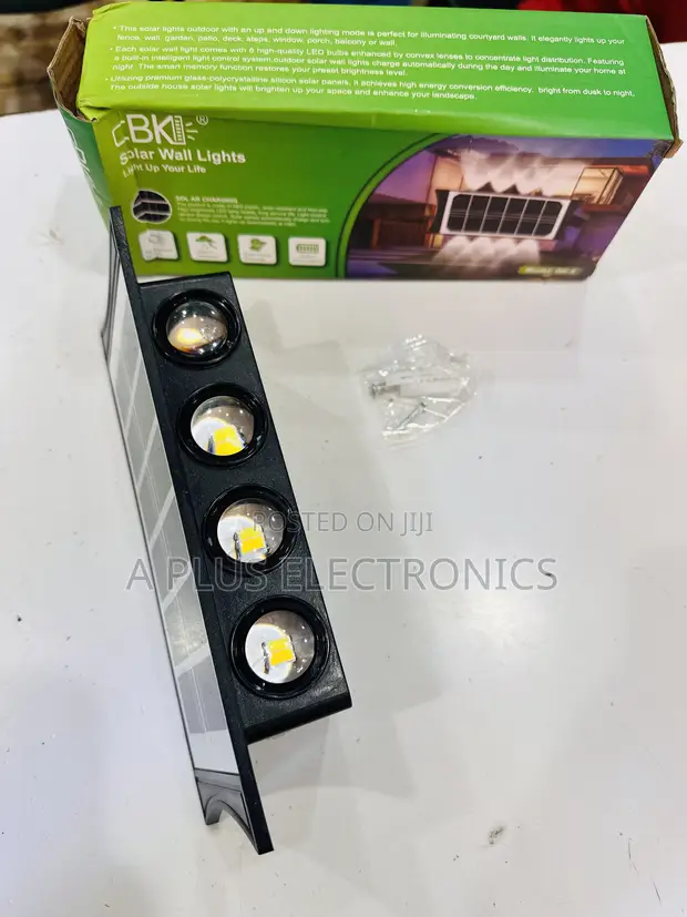 Solar Wall Lamp BK8 - Nuru ya Usalama Nyumbani na Lango - 1