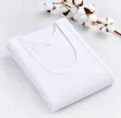 3 Pack Men's Cotton Vests - Black, Grey & White - 2