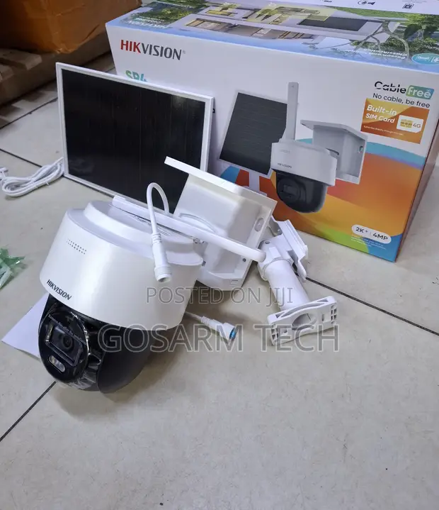 Hikvision 4G Solar CCTV Camera for Outdoor Use - 1