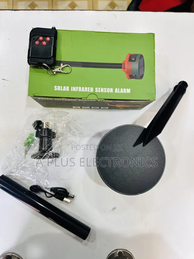 Solar Alarm System for Garden/Gate/Wall Security - 1