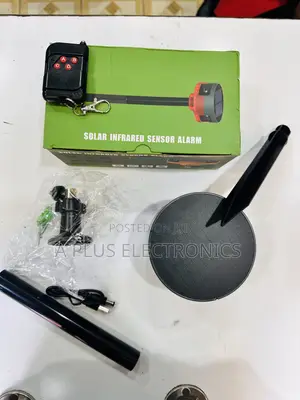 Solar Alarm System for Garden/Gate/Wall Security
