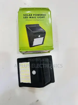Solar Wall Light BK20 - Bright Outdoor Security Lighting