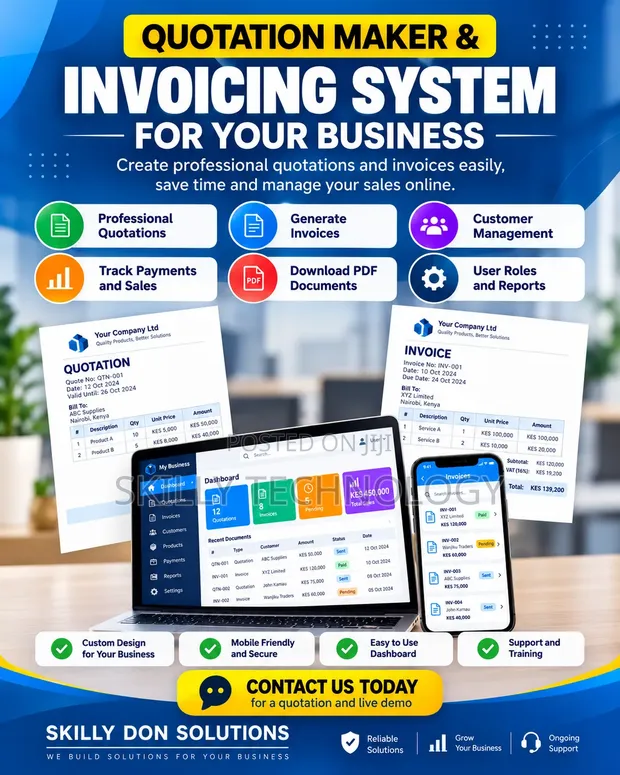Skilly Don Solutions: Quotation & Invoicing System - 1