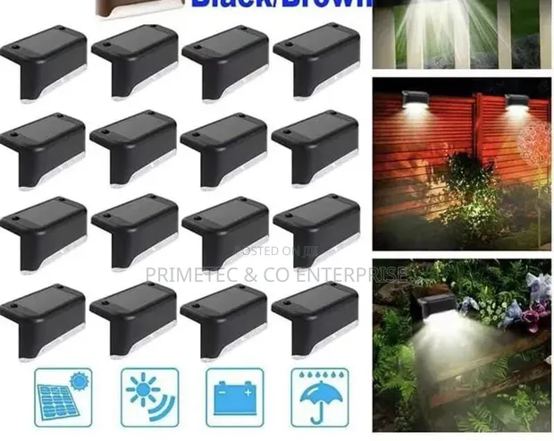 8 Piece Solar Lights - 1