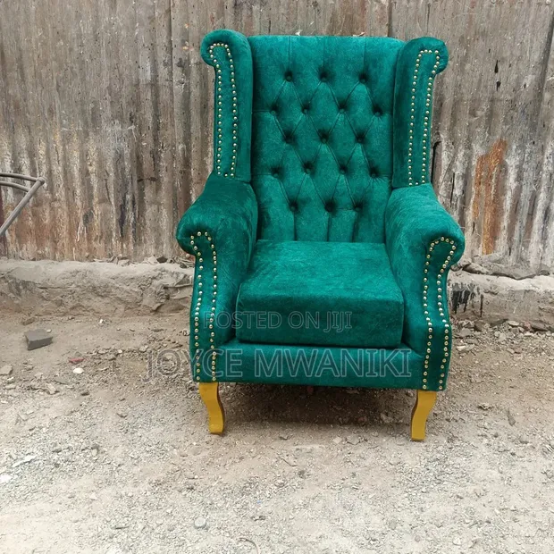King Chair, Forest Green - 1