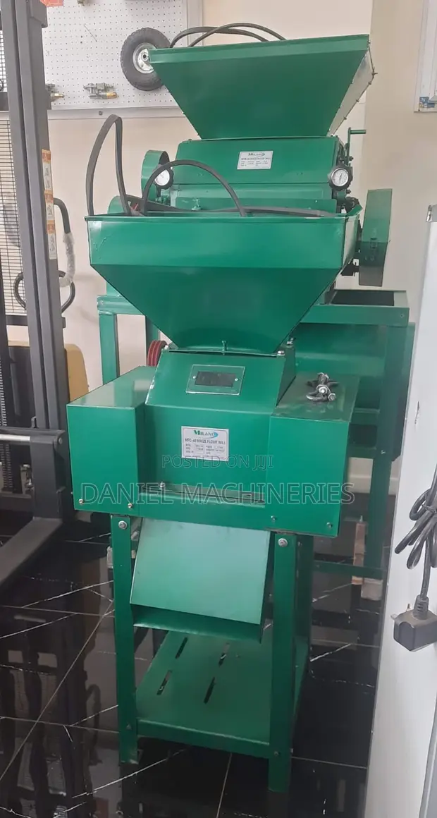 MFM60 Maize Flour Roller Mill with 20hp Motor - 1