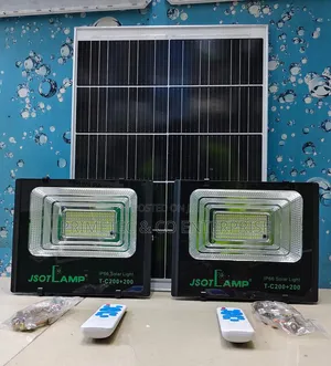 2-in-1 TC 200W Solar Floodlights