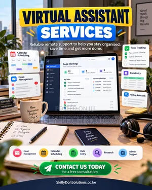 Virtual Assistant Services by Skilly Don Solutions