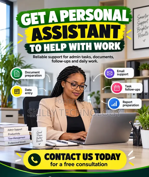 Personal Assistant Services for Work and Tasks - 1