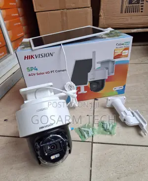 Hikvision SP4 4MP Solar Powered 4G Security Camera