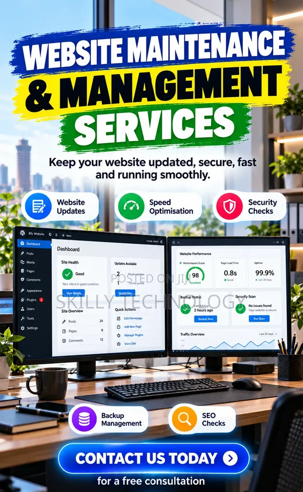 Website Maintenance & Management Services - 1