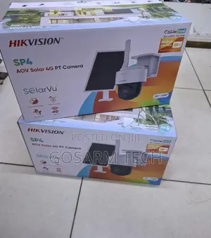 Hikvision Solar CCTV Camera with Remote Live View