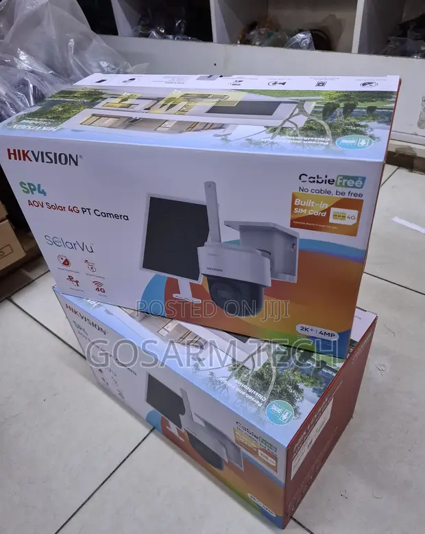 Hikvision 4G Solar CCTV Camera yenye Pan-Tilt - 1