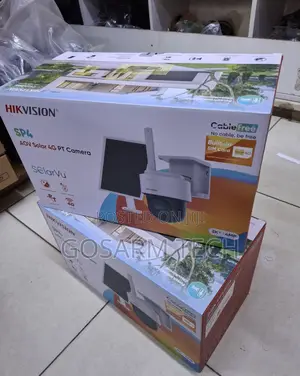Hikvision 4G Solar CCTV Camera with Pan-Tilt