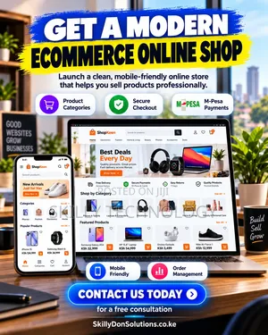 Modern E-commerce Online Shop Business Setup
