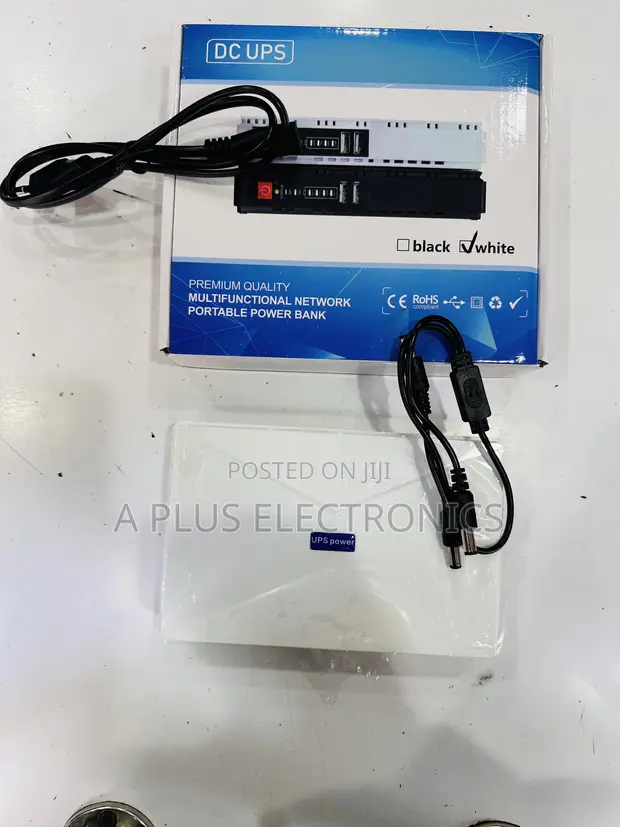 Mini UPS Q701 - Rechargeable Power Backup - 1