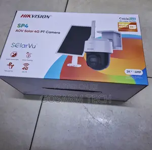 Solar Powered PT Security Camera 4MP HD