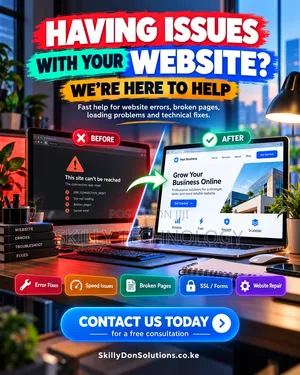 Website Troubleshooting & Repair Services