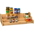 3 Tier Expandable Bamboo Spice Rack - 2