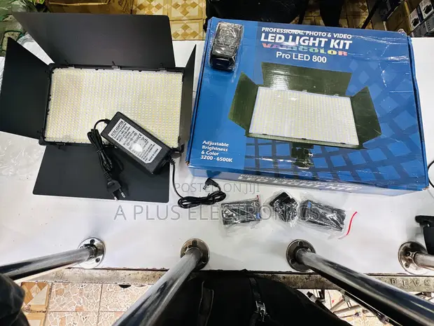 U800 LED Light Kit na Stand & Betri 2 Zinazochajiwa - 1