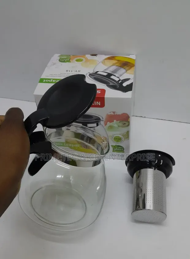 Tea Decanter with Sieve - 1