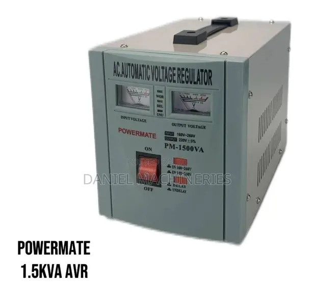 Powermate 1.5kva AC Automatic Voltage Regulator AVR - 1