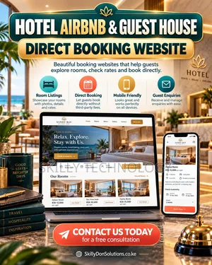 Hotel, Airbnb & Guest House Direct Booking Website Design