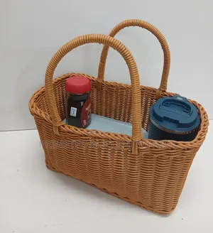 Multifunctional Rattan Storage Basket (22cm)