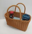 Multifunctional Rattan Storage Basket (22cm) - 1