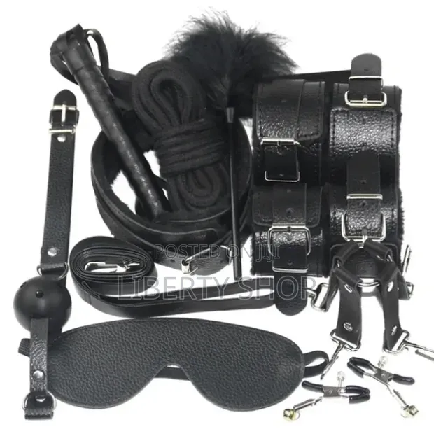 Set Mpya ya Vifaa vya BDSM Bondage - 1