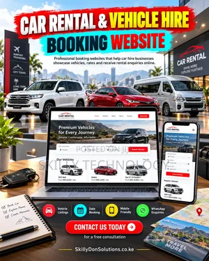 Car Rental & Vehicle Hire Booking Website Development